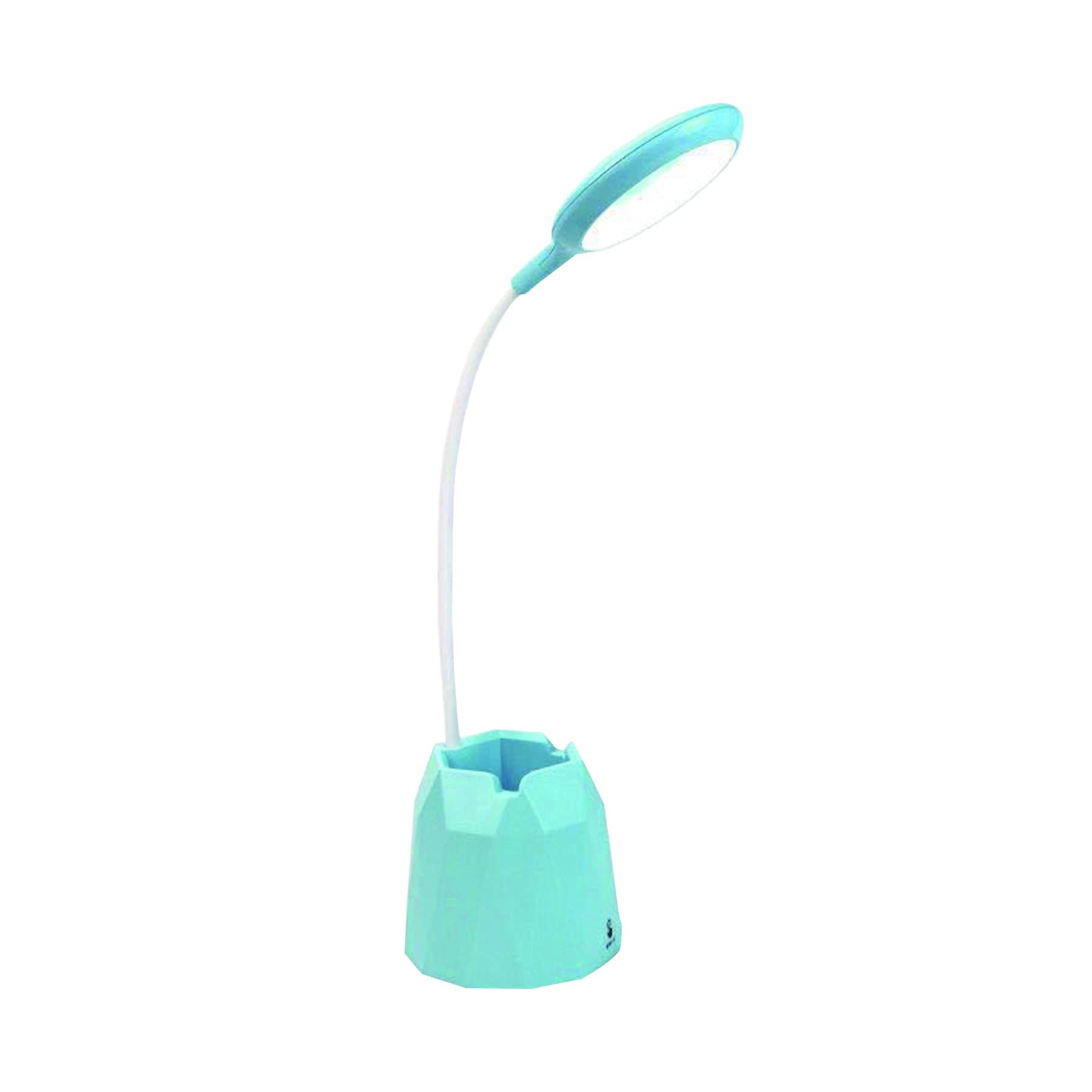 Tenfei LED Desk Lamp with USB Charging Port & Pen Holder - Eye-Caring Reading Light for Home Office, Study, and Bedroom - Adjustable Table Lamp for Students, Kids, and Professionals - Perfect for Night Reading, Homework, and Workspace Lighting