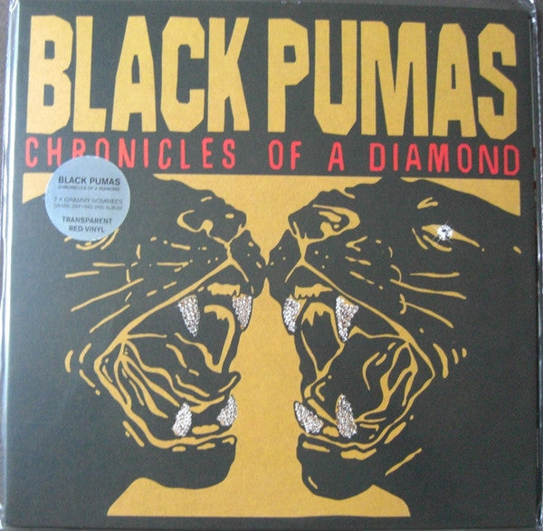 Black Pumas - Chronicles Of A Diamond Limited Edition Red Vinyl LP Album (Mint Condition) - Perfect for Record Collectors & Music Lovers