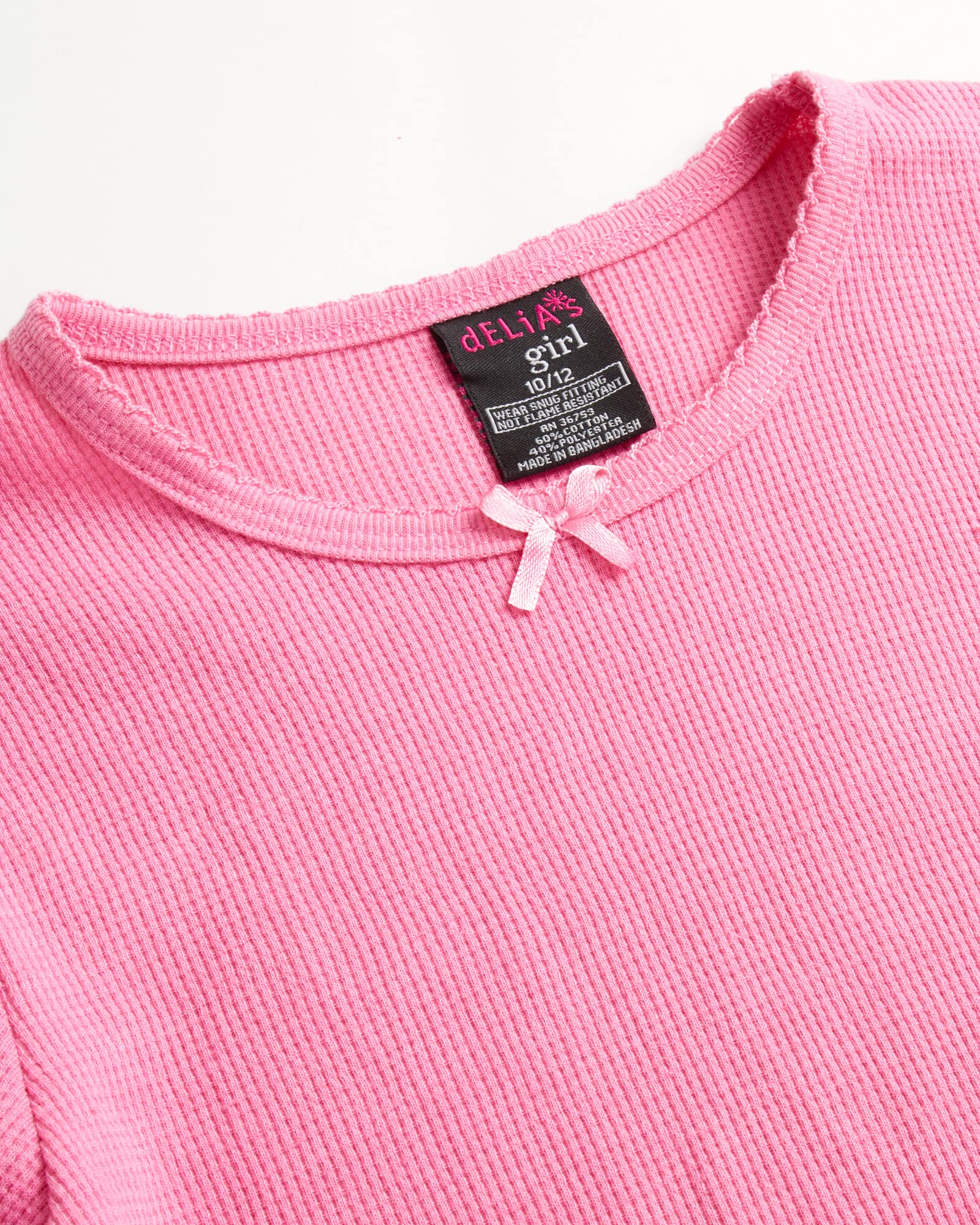 Girls' Thermal Underwear Set - 6 Piece Waffle Knit Top & Long Johns - Warm Winter Base Layer for Girls (2T-16) - Perfect for Snow Play, Skiing & Cold Weather Activities