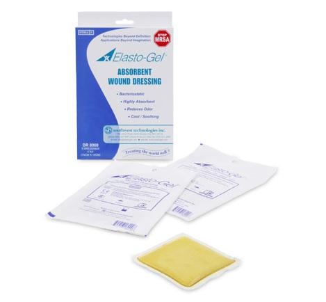 Elasto Gel Dressings - Premium Self-Adhesive Wound Care Bandages for Burns, Cuts & Scrapes - Medical Grade Hydrogel Pads for First Aid & Post-Surgery Recovery - Ideal for Home, Hospital & Emergency Kits
