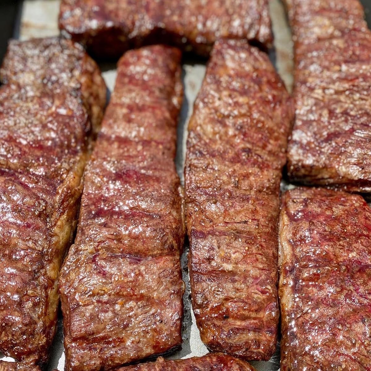 Premium Australian Wagyu Denver Steak 8oz x 4 Pack - High-Quality Grass-Fed Beef for Grilling, BBQ & Special Occasions - Tender & Juicy Gourmet Steaks for Home Chefs