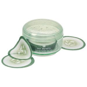 CASWELL MASSEY Cucumber Eye Pads - 24 Count | Soothing & Cooling Under Eye Treatment for Puffy Eyes & Dark Circles | Perfect for Travel, Spa Days & Relaxation