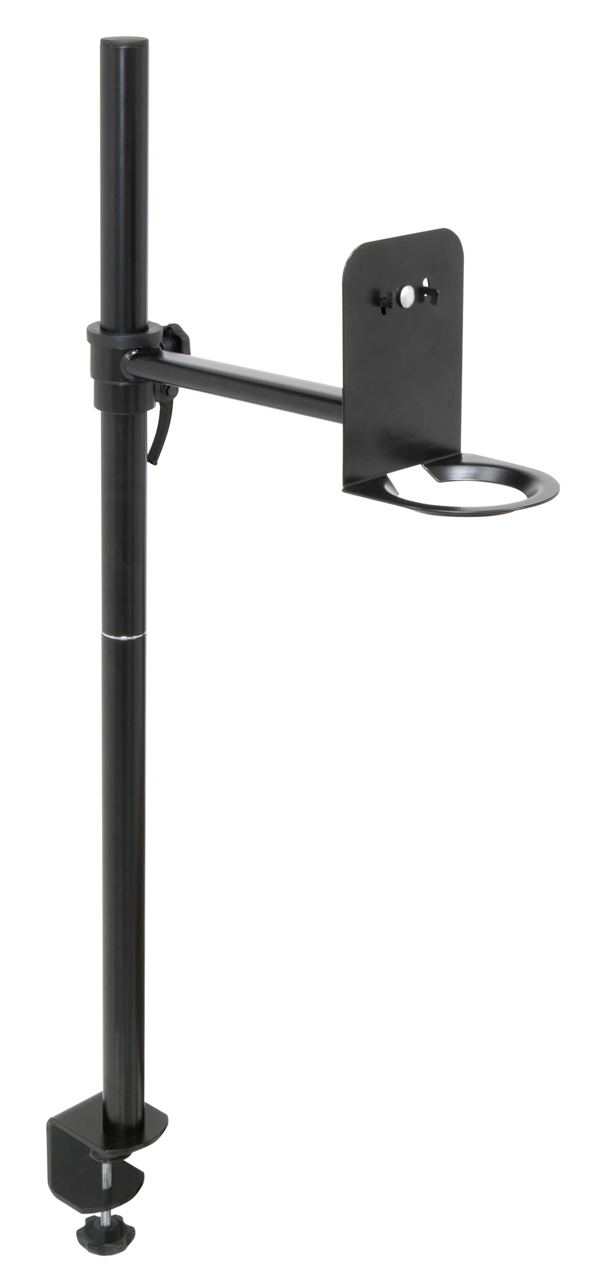 Adjustable Prism Projector Tabletop Stand with Clamp Base - Portable Desktop Projector Mount for Home Theater, Office Presentations & Classroom Teaching