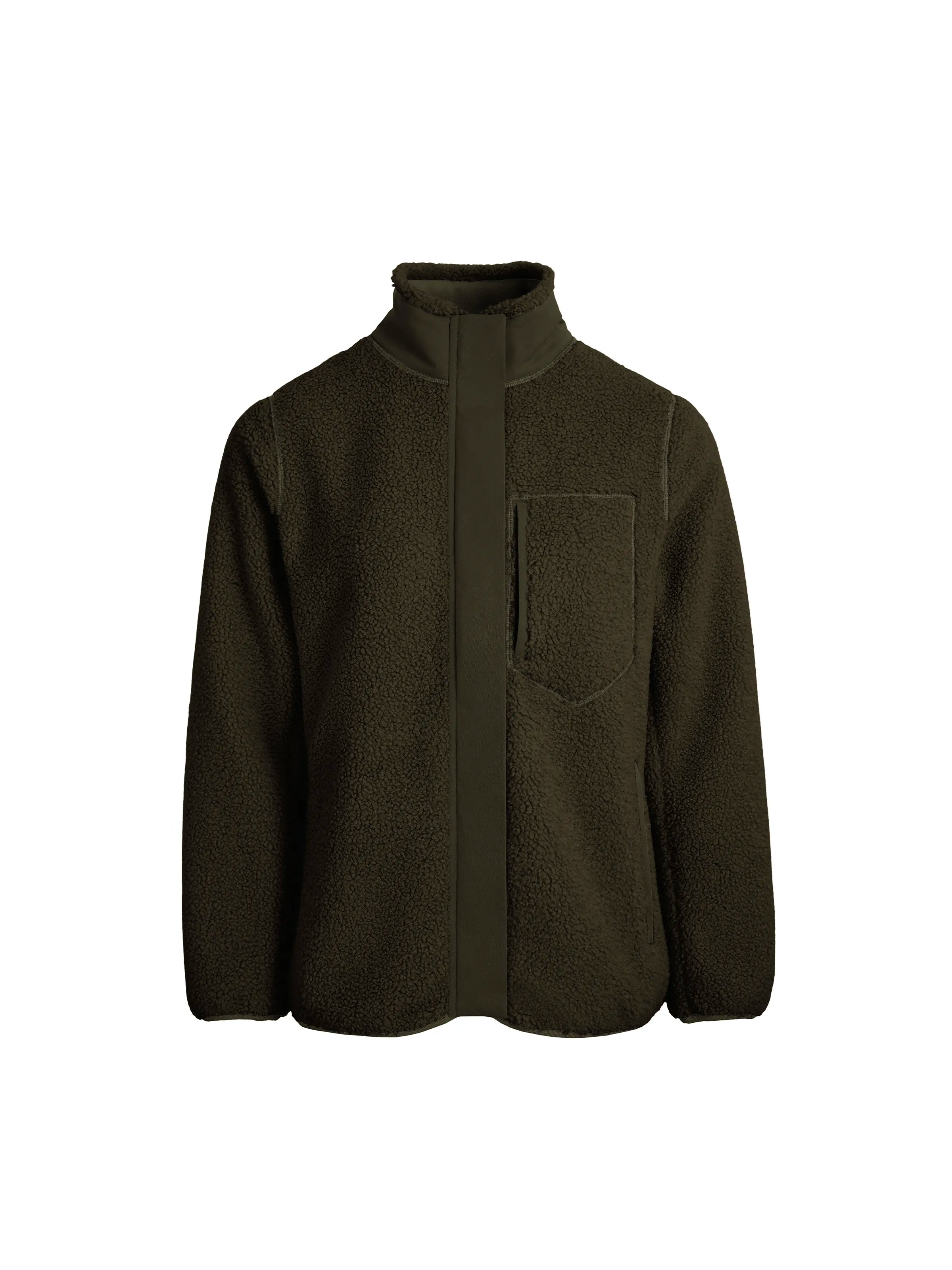 Agnes Fleece Jacket for Women - Soft & Warm Khaki Outerwear - Perfect for Hiking, Camping & Outdoor Adventures