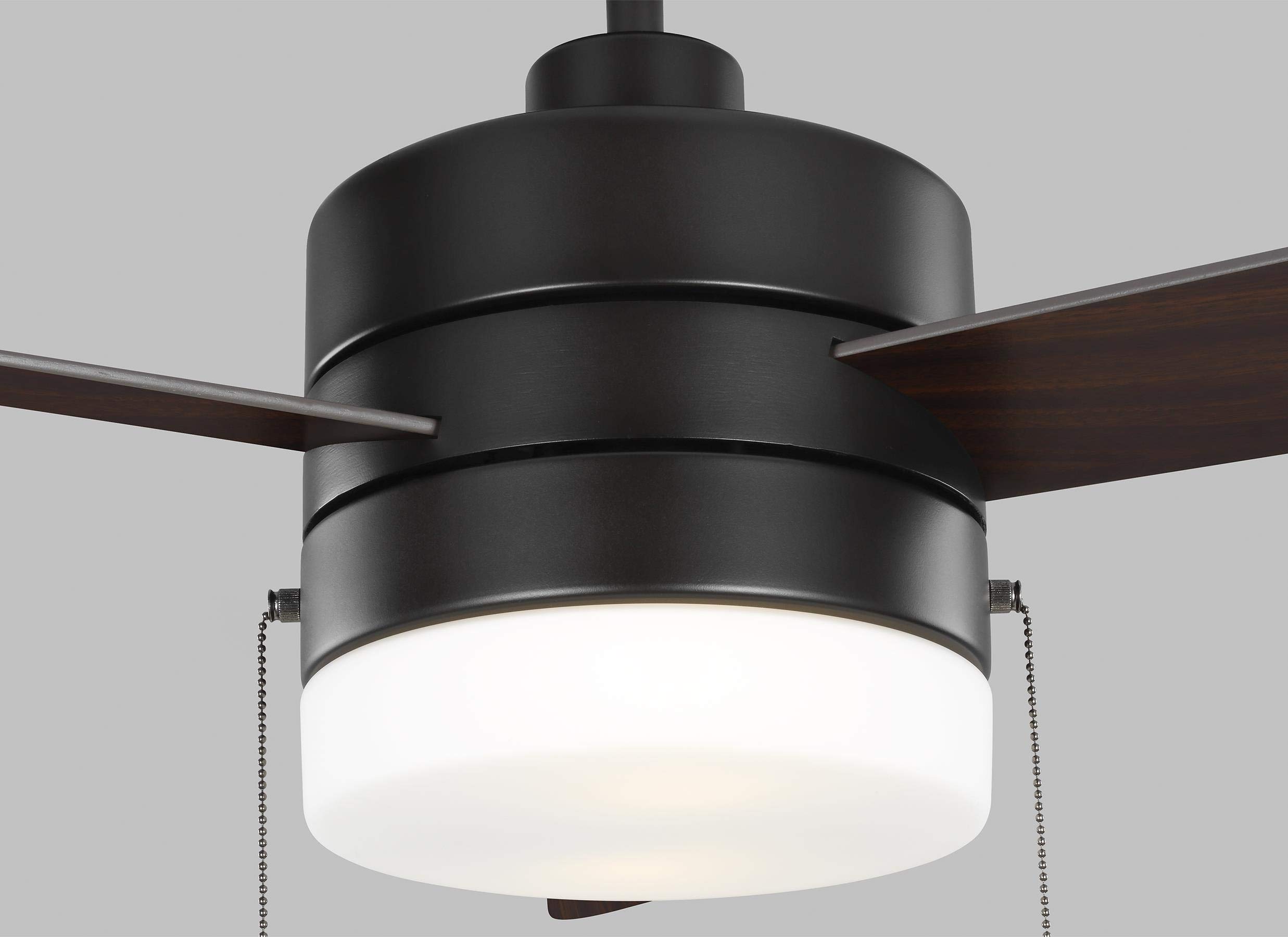Monte Carlo 3SY52OZD 52 Inch Syrus Ceiling Fan with Oil Rubbed Bronze Finish - Perfect for Living Room, Bedroom & Outdoor Spaces