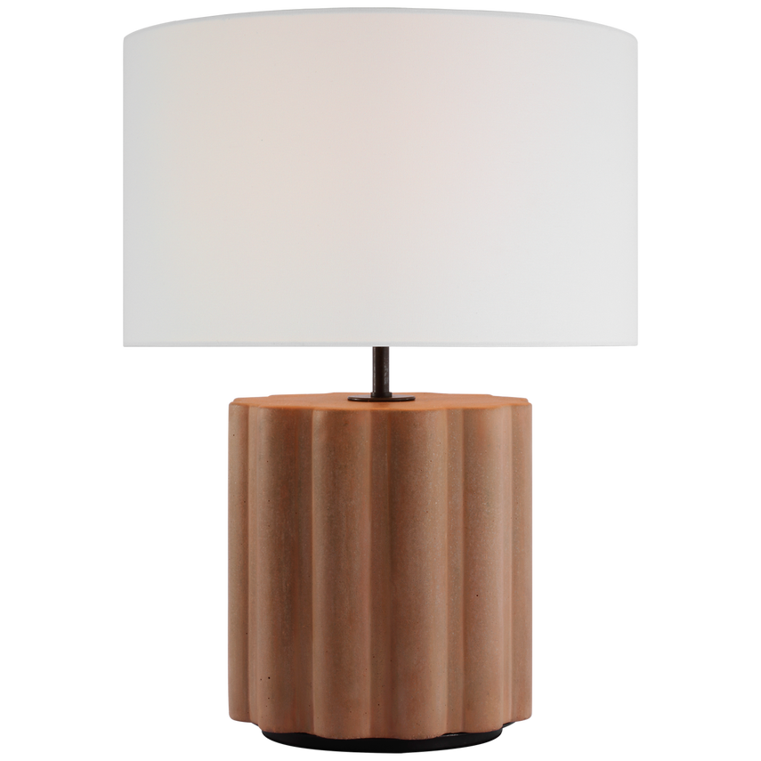 Scioto Medium Table Lamp - Modern LED Nightstand Lamp with Adjustable Brightness, Perfect for Bedroom, Living Room, and Office Lighting