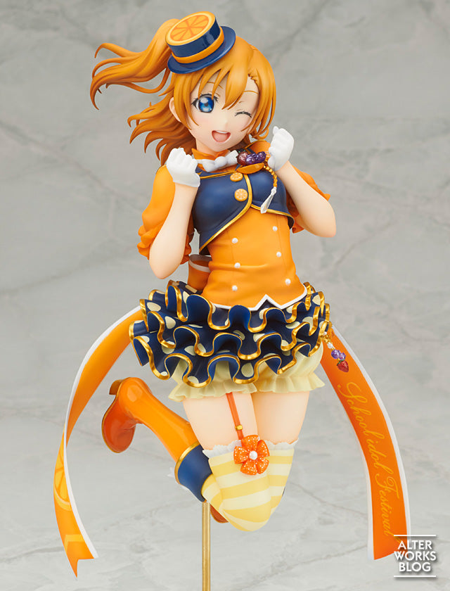 1/7 Scale Honoka Kousaka Anime Figure - Love Live! School Idol Festival Collectible Statue - Perfect for Anime Fans & Figure Collectors Display