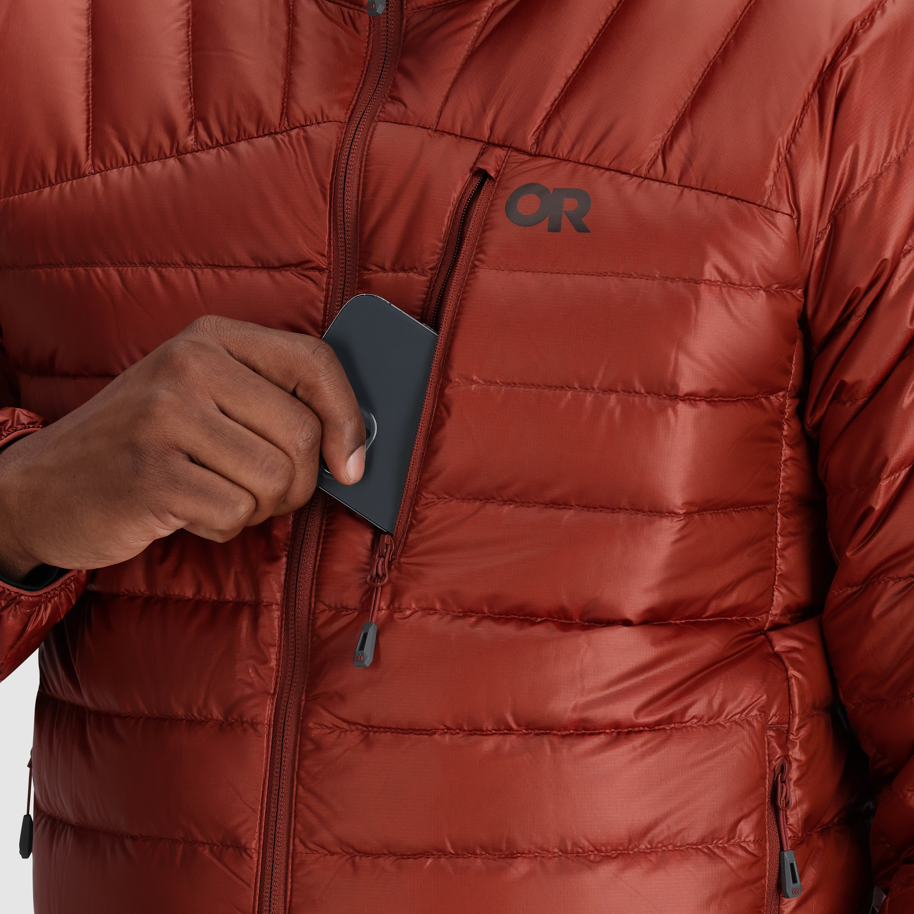 Men's Helium Down Jacket - Lightweight Warm Winter Coat for Outdoor Activities | Final Sale