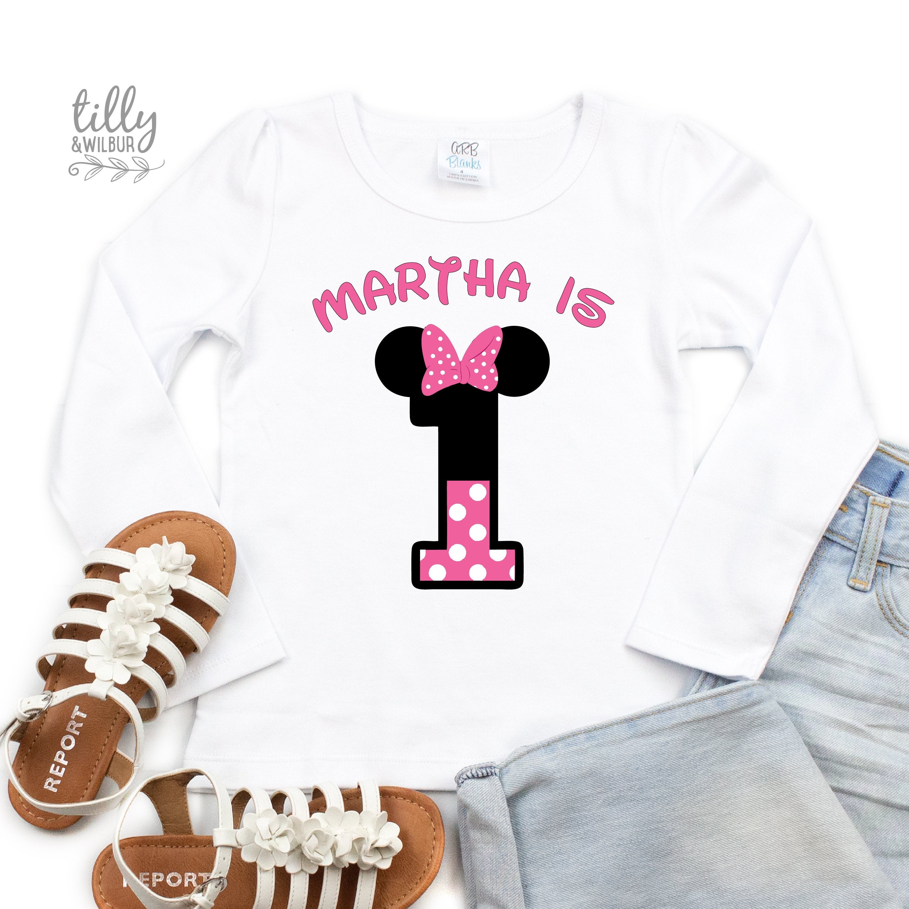 1st Birthday T-Shirt for Baby Boy & Girl - Cute First Birthday Outfit for Boys & Girls - Perfect for Birthday Party, Photo Shoot & Celebration