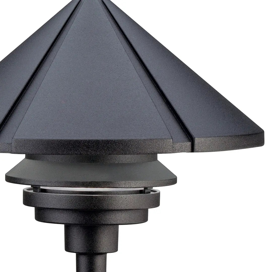 120V Large One Tier Path Light - Outdoor Solar LED Landscape Lighting for Garden, Yard, Walkway, Driveway & Pathway Illumination