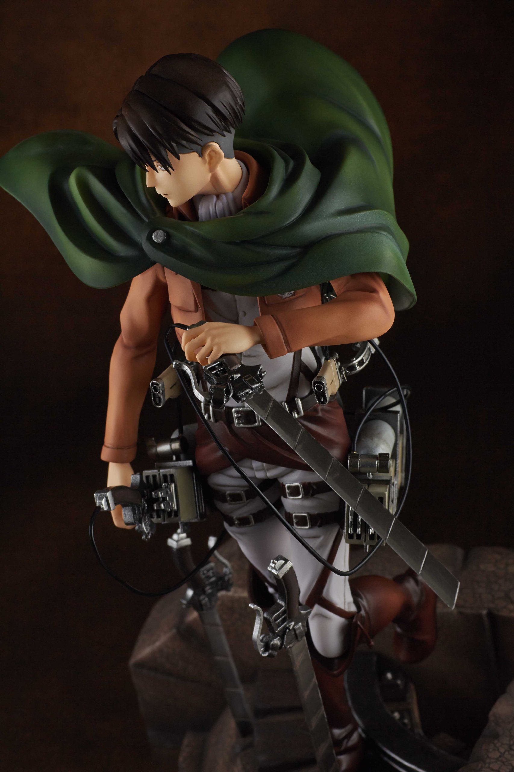 Attack on Titan Levi PVC Action Figure - 1/7 Scale Anime Collectible Model for Fans - Perfect for Display, Gifts, and Anime Enthusiast Collections