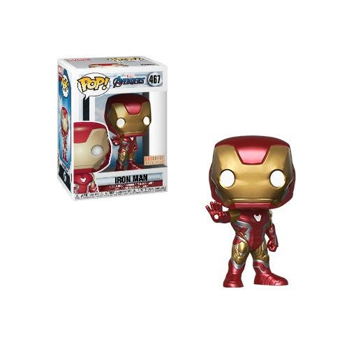 Funko Pop! Avengers Endgame Iron Man #467 Collectible Vinyl Figure - Box Lunch Exclusive | Perfect for Marvel Fans, Movie Collectors & Gift Giving