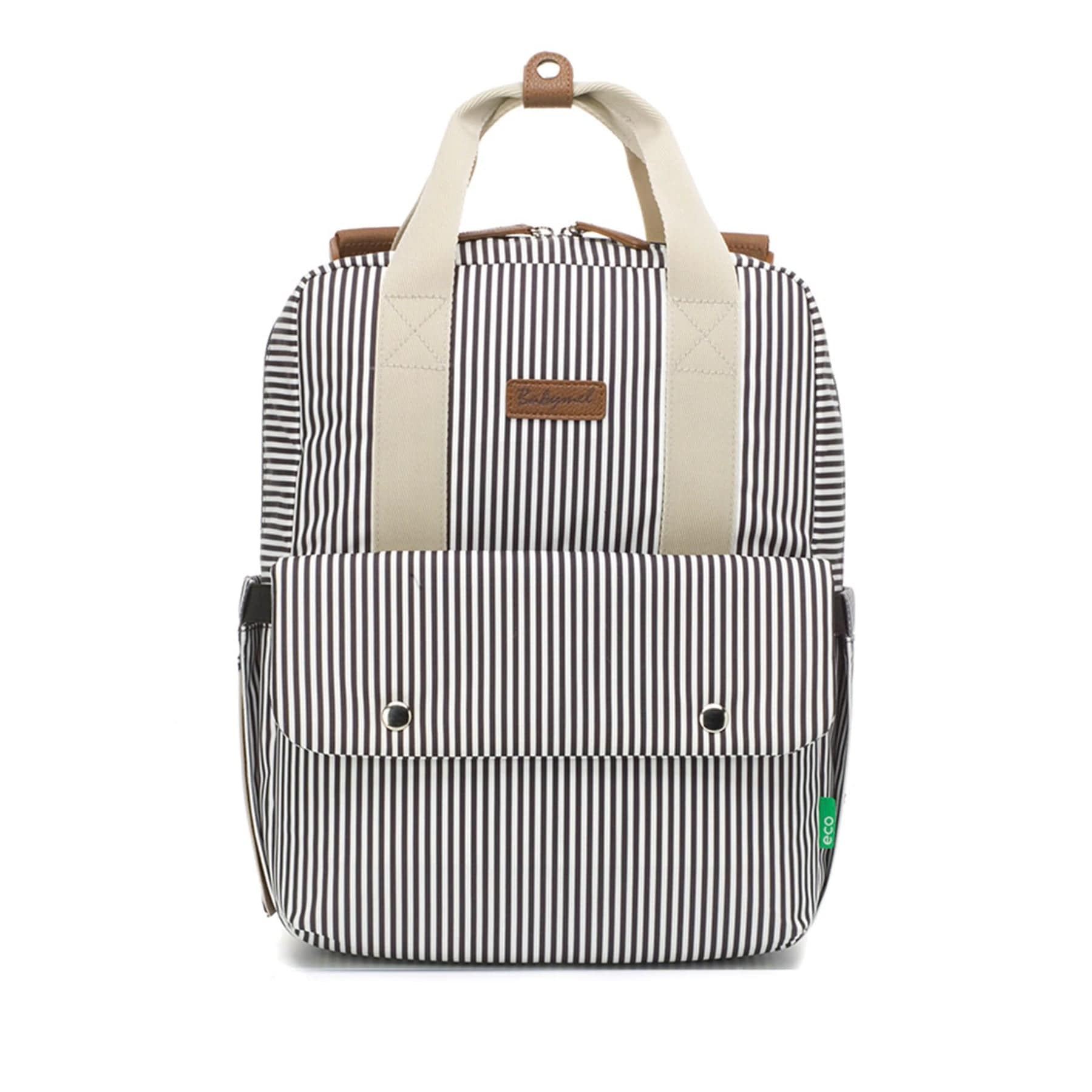 Babymel Georgi Eco-Friendly Vegan Leather Diaper Backpack - Stylish & Spacious Baby Bag for Moms, Perfect for Travel, Daycare & On-The-Go Parenting