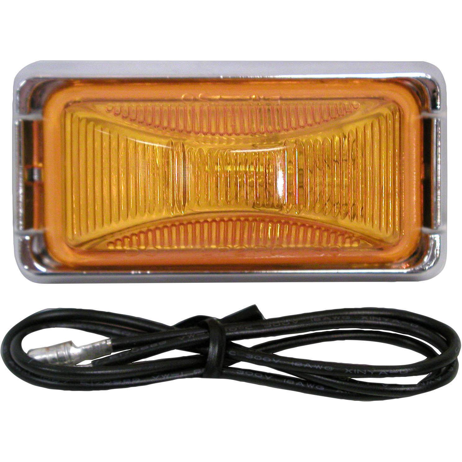 Anderson Side Marker Light Assembly with Black Bracket - Durable LED Side Marker Lights for Trucks, SUVs, and Trailers - Perfect for Night Driving and Off-Road Adventures