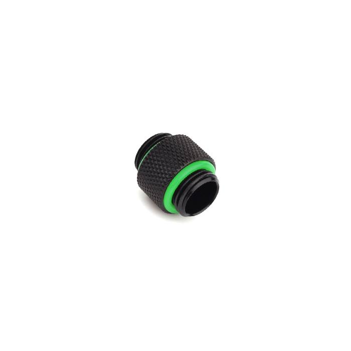 Bitspower Dual Fitting Matt Black - High-Quality PC Water Cooling Connector for Custom Liquid Cooling Systems, Gaming Rigs & PC Builds