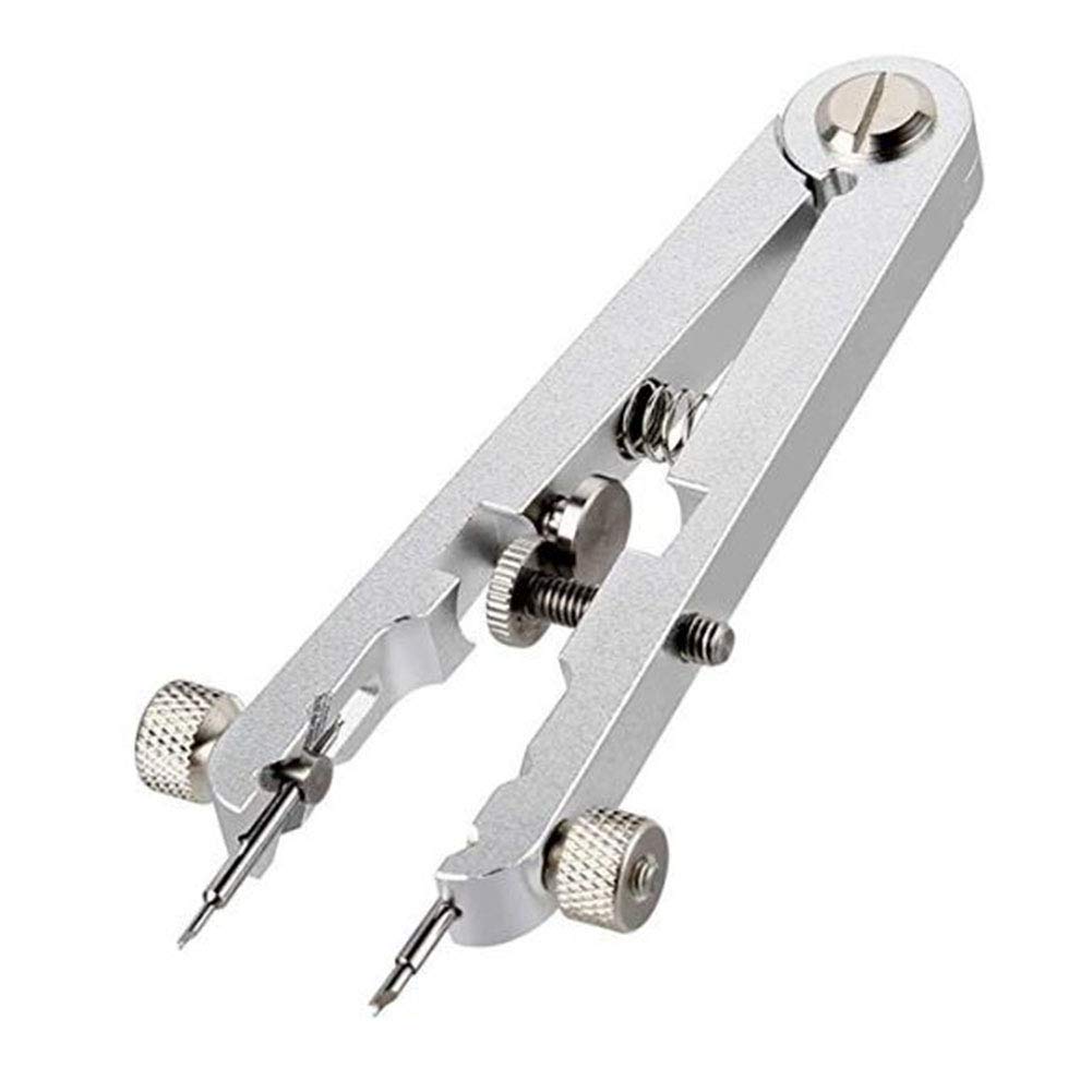 Professional Watch Spring Bar Repair Tool Kit - Stainless Steel Watch Band Pin Remover for Strap Replacement (Silver) - Perfect for Watch Repair, DIY Band Changes & Maintenance