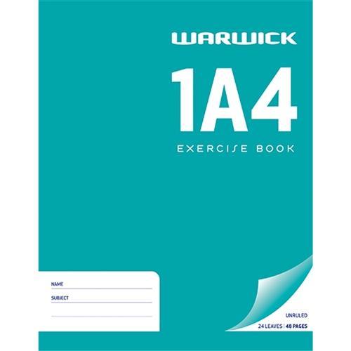 1A4 Warwick Exercise Book - Premium Quality Notebook for School, Office & College - Perfect for Note Taking, Journaling & Homework