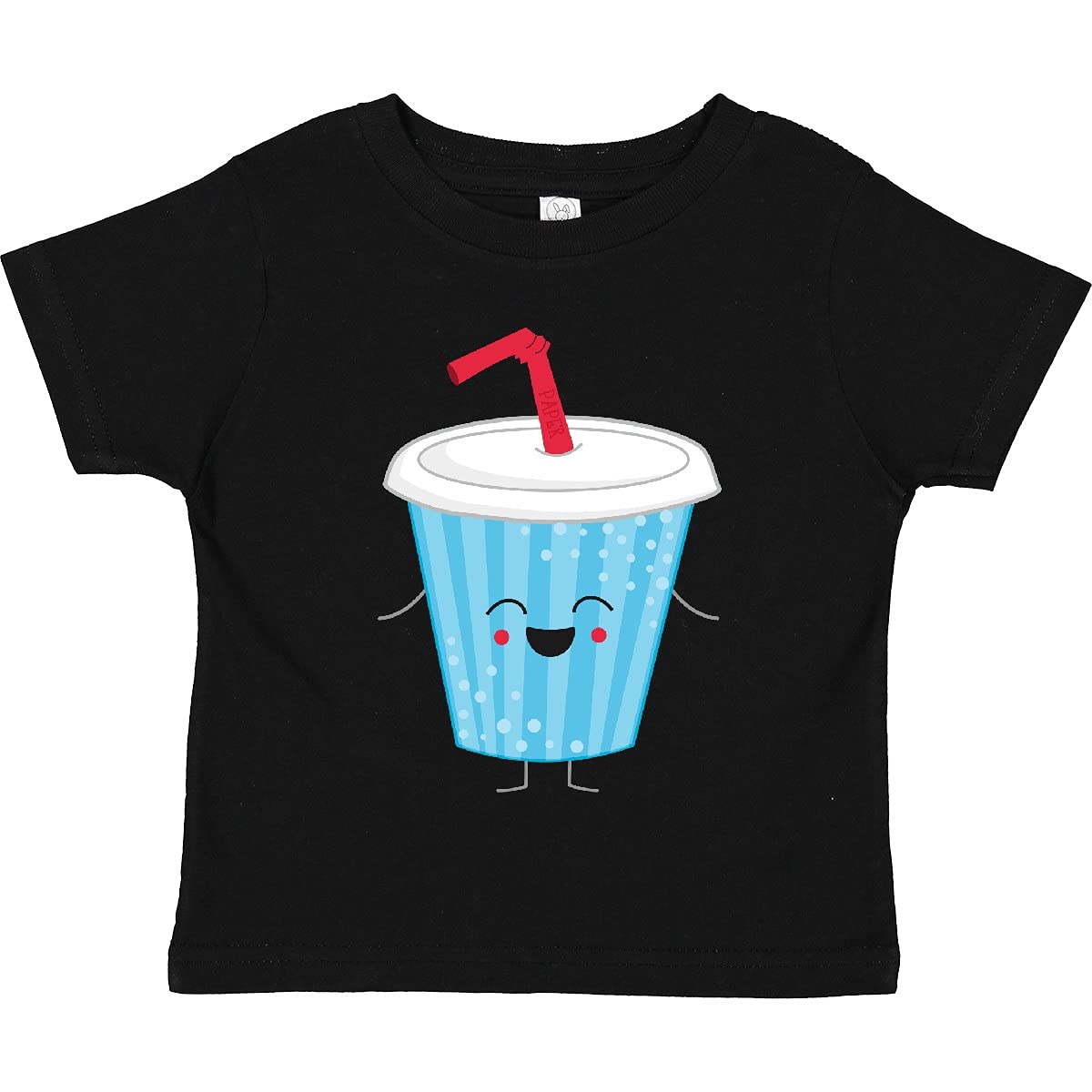 Inktastic Cute Kawaii Soda Pop Toddler T-Shirt - Adorable Cartoon Soft Drink Graphic Tee for Boys & Girls - Perfect for Playdates, Birthday Parties & Casual Outfits