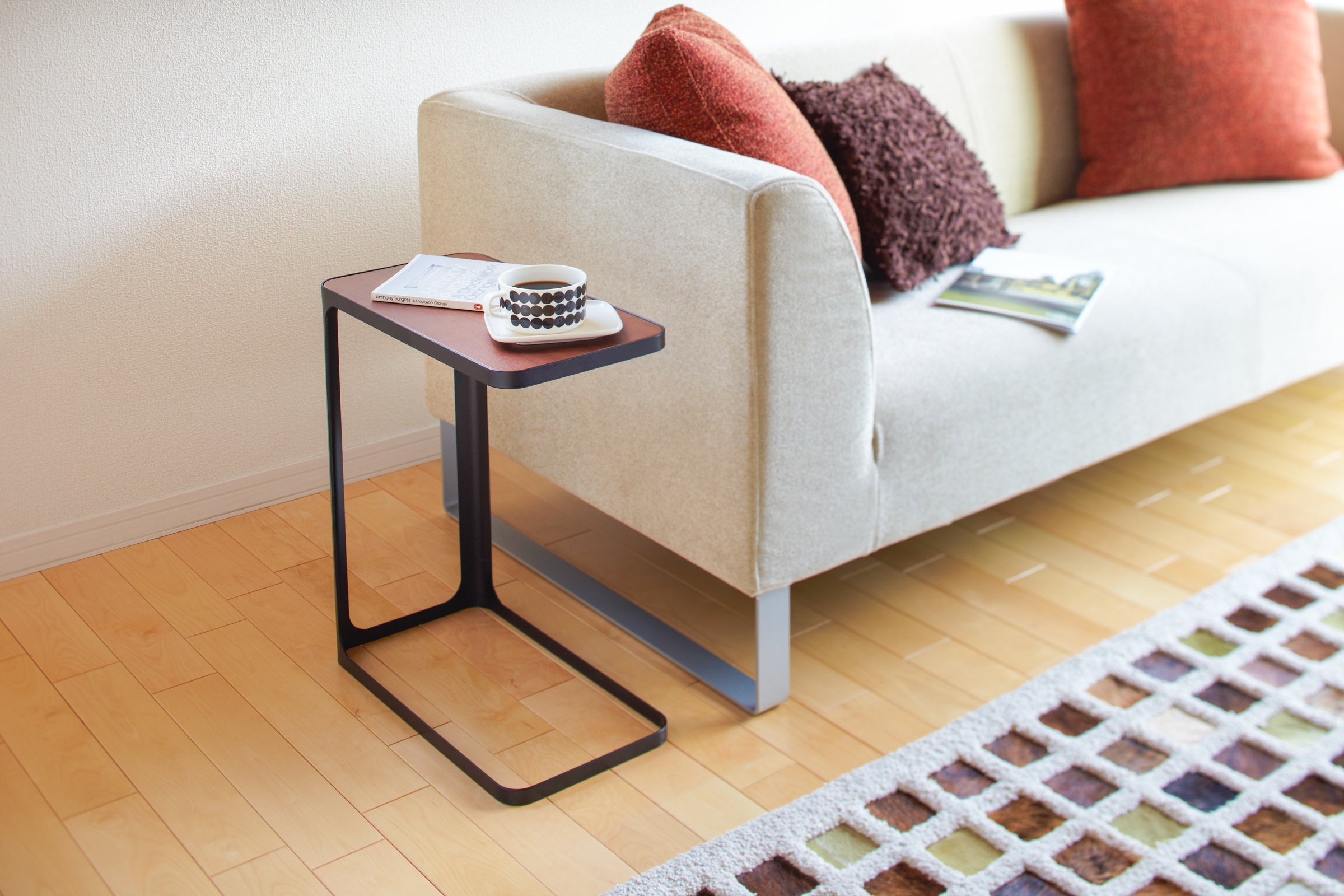 Modern C-Shaped Side Table - 20