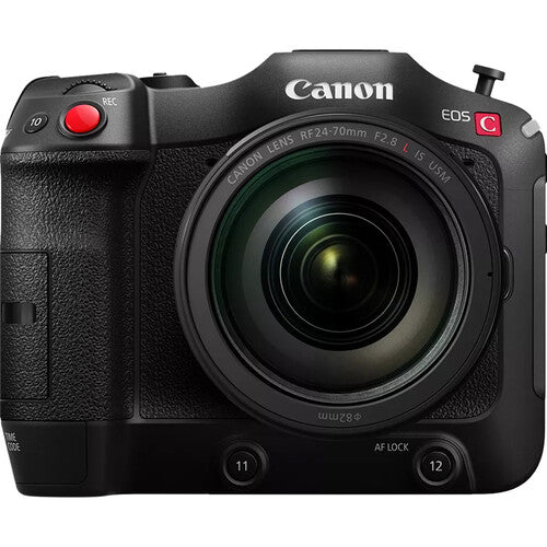 Canon EOS C70 Cinema Camera with RF24-70mm F2.8 L IS USM Lens Kit - Professional 4K Video & Photography for Filmmakers, Vloggers & Content Creators - Perfect for YouTube, Documentary & Wedding Videography