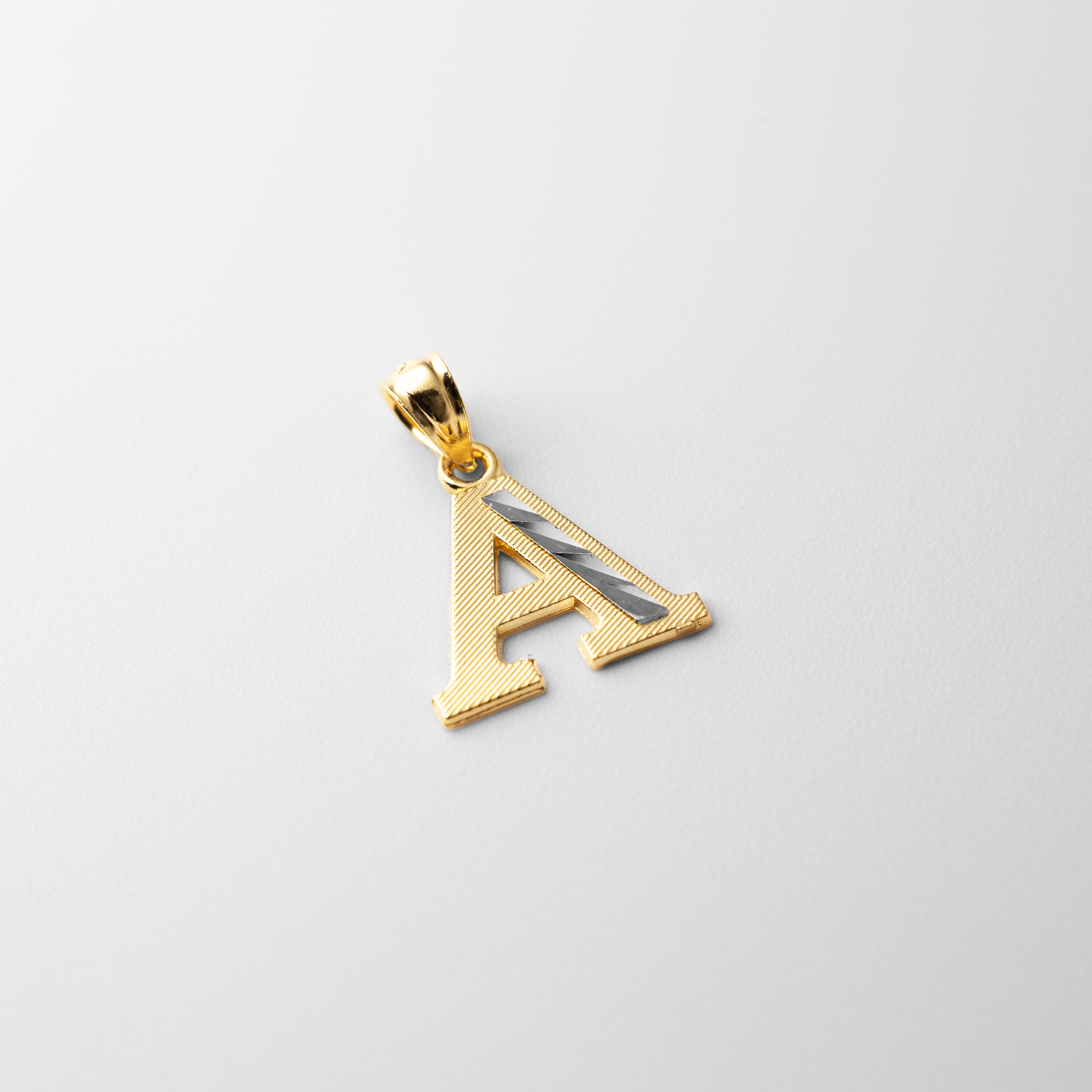 Gold Block Letter A Pendant Necklace - 14K/18K Gold Initial Charm for Women & Men | Perfect for Gifts, Birthdays & Personalized Jewelry