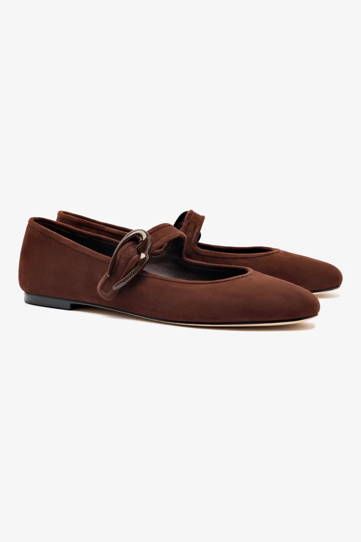 Verona Brown Suede Ballet Flats for Women - Comfortable & Stylish Shoes for Work, Casual Outfits & Everyday Wear