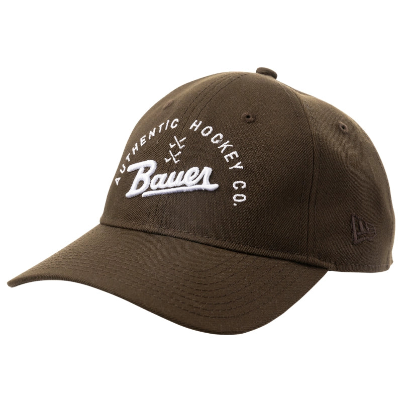 Bauer New Era 9Twenty Deconstructed Adjustable Baseball Cap - Brown for Men & Women | Casual Streetwear & Sports Fan Accessories