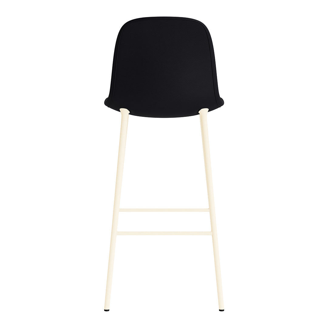 Modern Form Bar Chair - Fully Upholstered Counter Stool with Comfortable Seat - Perfect for Kitchen Islands, Breakfast Bars & Home Bars