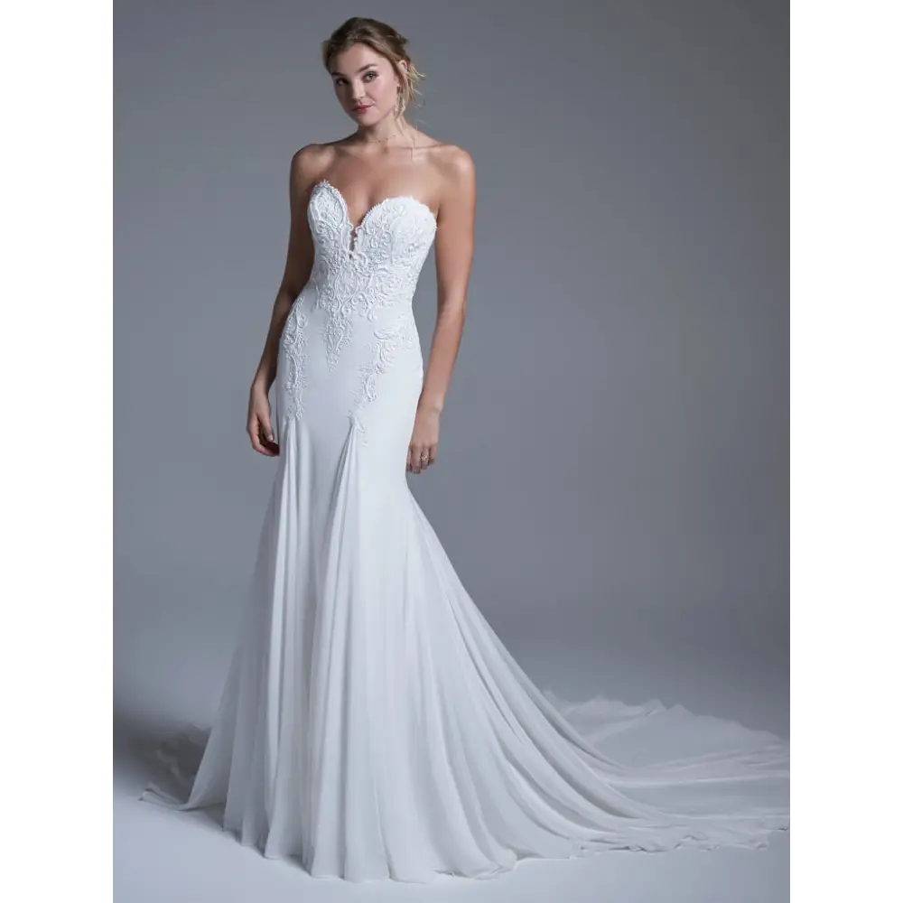Sottero & Midgley Giovannetta Wedding Dress Sample Sale - Elegant Lace Bridal Gown for Church Ceremony & Reception
