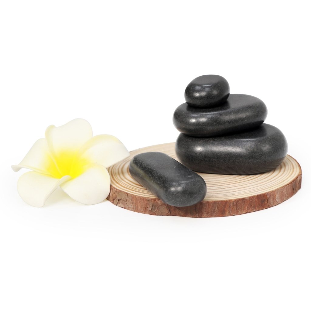 28-Piece Essential Hot Stone Massage Set - Professional & Home Spa Therapy Kit with Natural Basalt Rocks for Relaxation, Pain Relief & Healing | Perfect for Massage Therapists, Couples & Self-Care