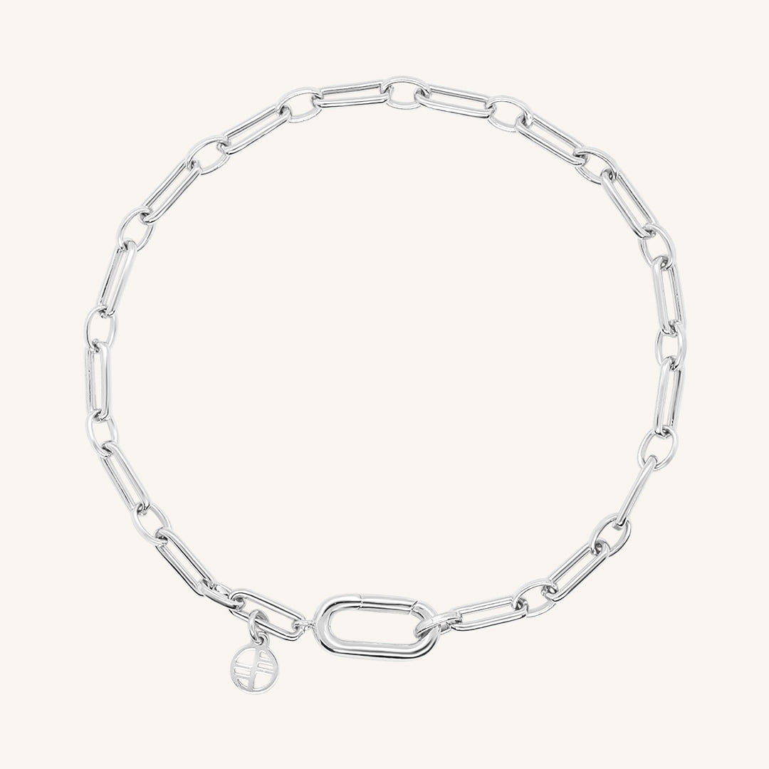 Create Link Bracelet for Women & Men - Adjustable Stainless Steel Cuff Bracelet - Elegant & Durable Jewelry Gift for Everyday Wear, Parties & Special Occasions