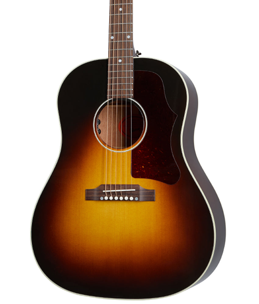 Vintage Gibson '50s J-45 Acoustic-Electric Guitar - Sunburst Finish | Perfect for Live Performances, Studio Recording & Collectors