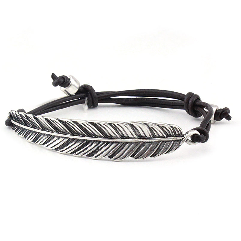 Feather Bracelet for Women - Boho Chic Handmade Adjustable Beaded Jewelry - Perfect for Festivals, Parties & Everyday Wear