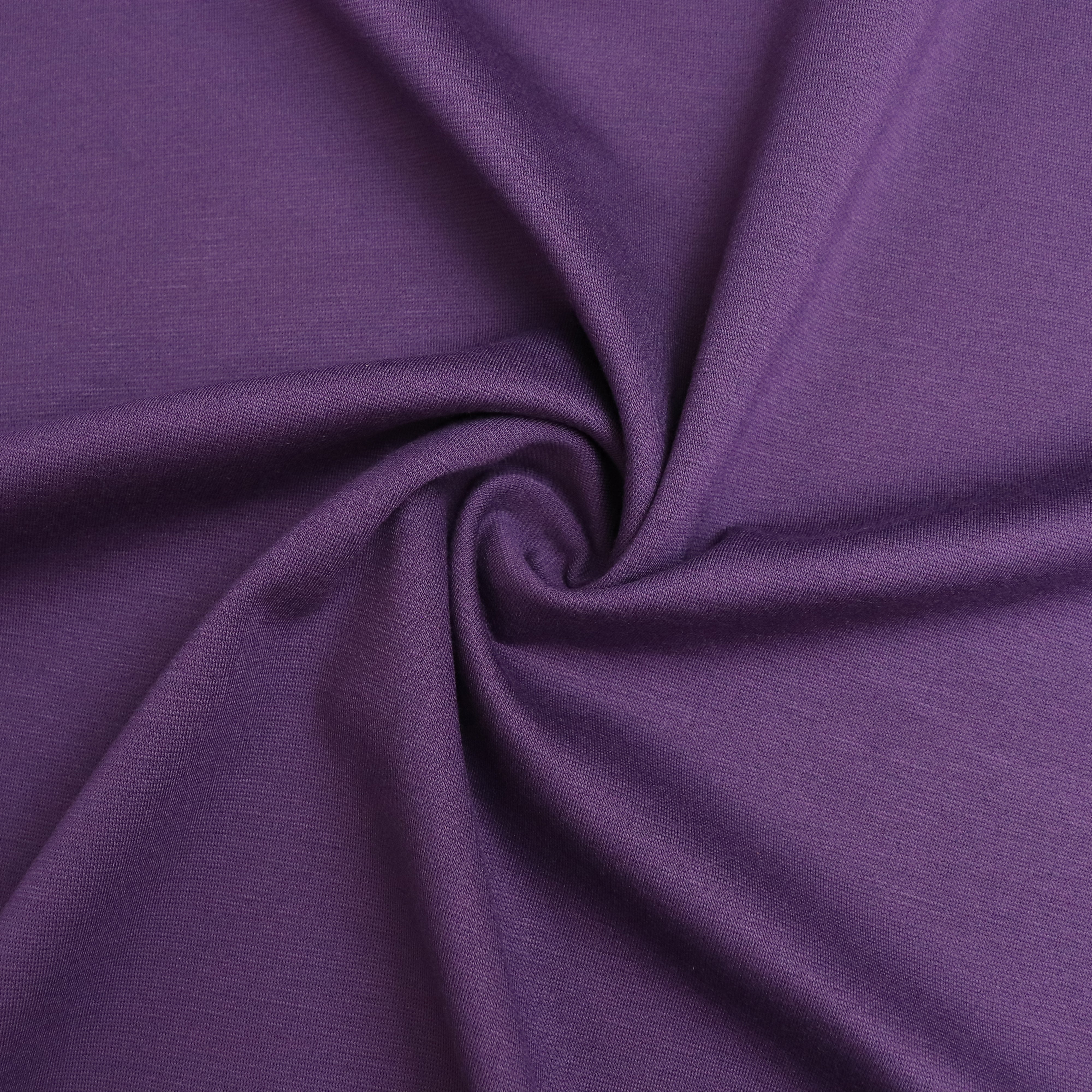 Premium Viscose Ponte Di Roma Fabric - Soft & Durable Purple Knit Material for Dresses, Skirts & DIY Sewing Projects | Perfect for Fashion Designers & Crafters