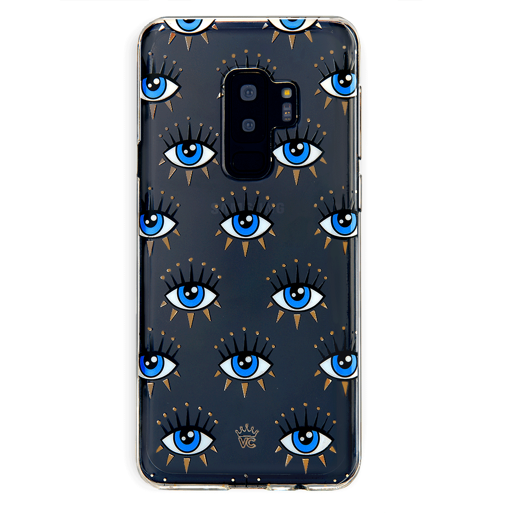Evil Eye Protection Samsung Galaxy Phone Case - Stylish & Durable Cover for Good Luck Charm | Perfect for Travel, Daily Use & Gift Giving