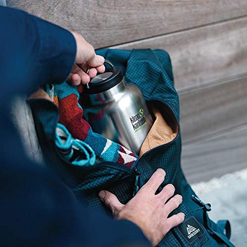 Klean Kanteen TK Wide Insulated Stainless Steel Water Bottle with Loop Cap - Perfect for Hiking, Camping, Gym & Outdoor Adventures