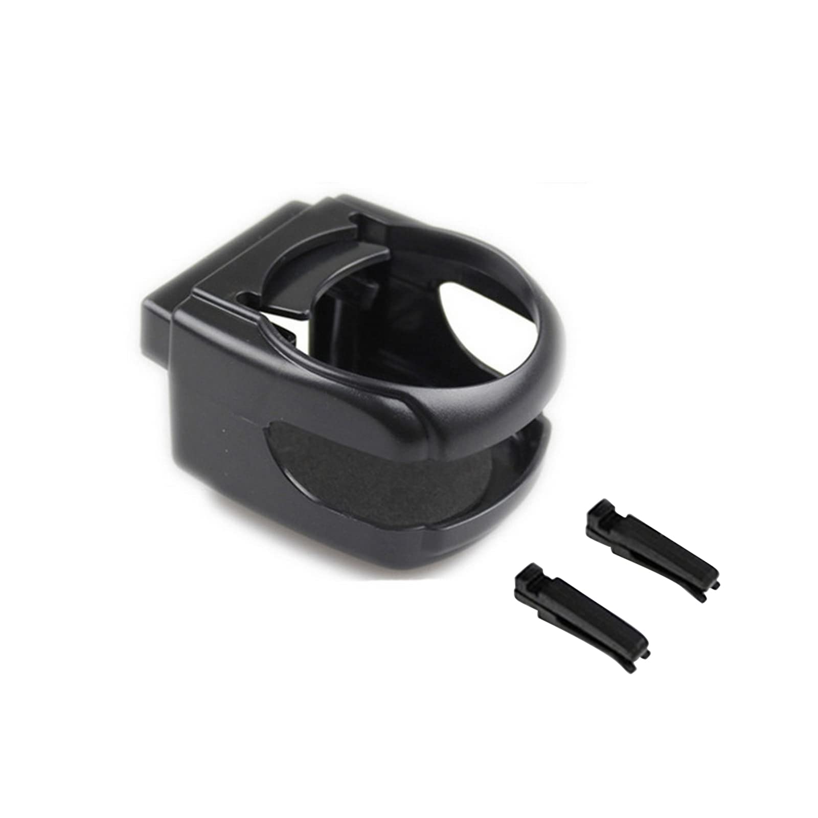 Universal Car Air Vent Cup Holder - Auto Drink & Beverage Can Mount Stand - Black Car Accessories for Coffee, Water Bottles & Soda Cans - Perfect for Road Trips & Commuting