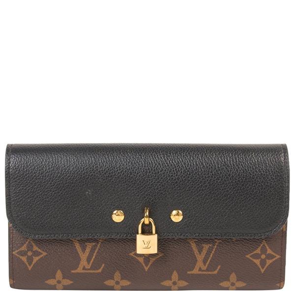 Authentic Louis Vuitton Monogram Noir Venus Canvas Wallet - Luxury Women's Fashion Accessory for Everyday Use & Special Occasions