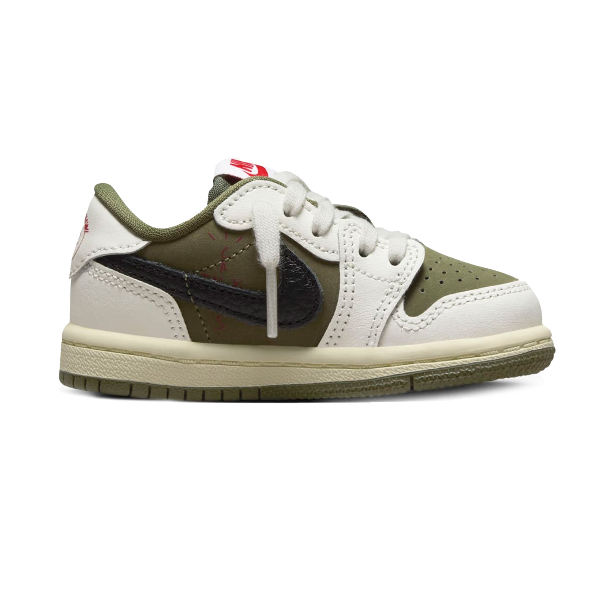 Air Jordan 1 Retro Low OG SP Travis Scott 'Medium Olive' TD Sneakers (2024) - Limited Edition Men's Basketball Shoes for Casual Wear & Street Fashion