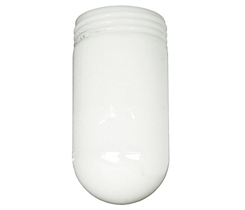 Killark VWGP-100 100W White Tempered Glass Globe Light Fixture - Perfect for Industrial, Commercial & Outdoor Lighting Applications