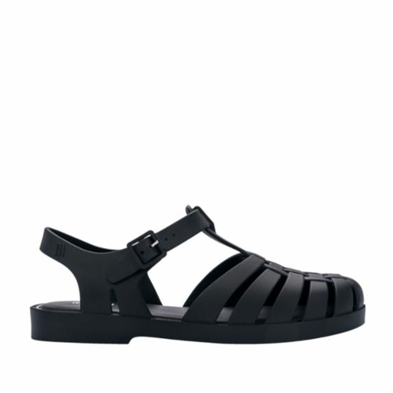 Melissa Women's 32408 Black M Leather Sandals - Comfortable & Stylish Summer Shoes for Beach, Vacation & Casual Wear