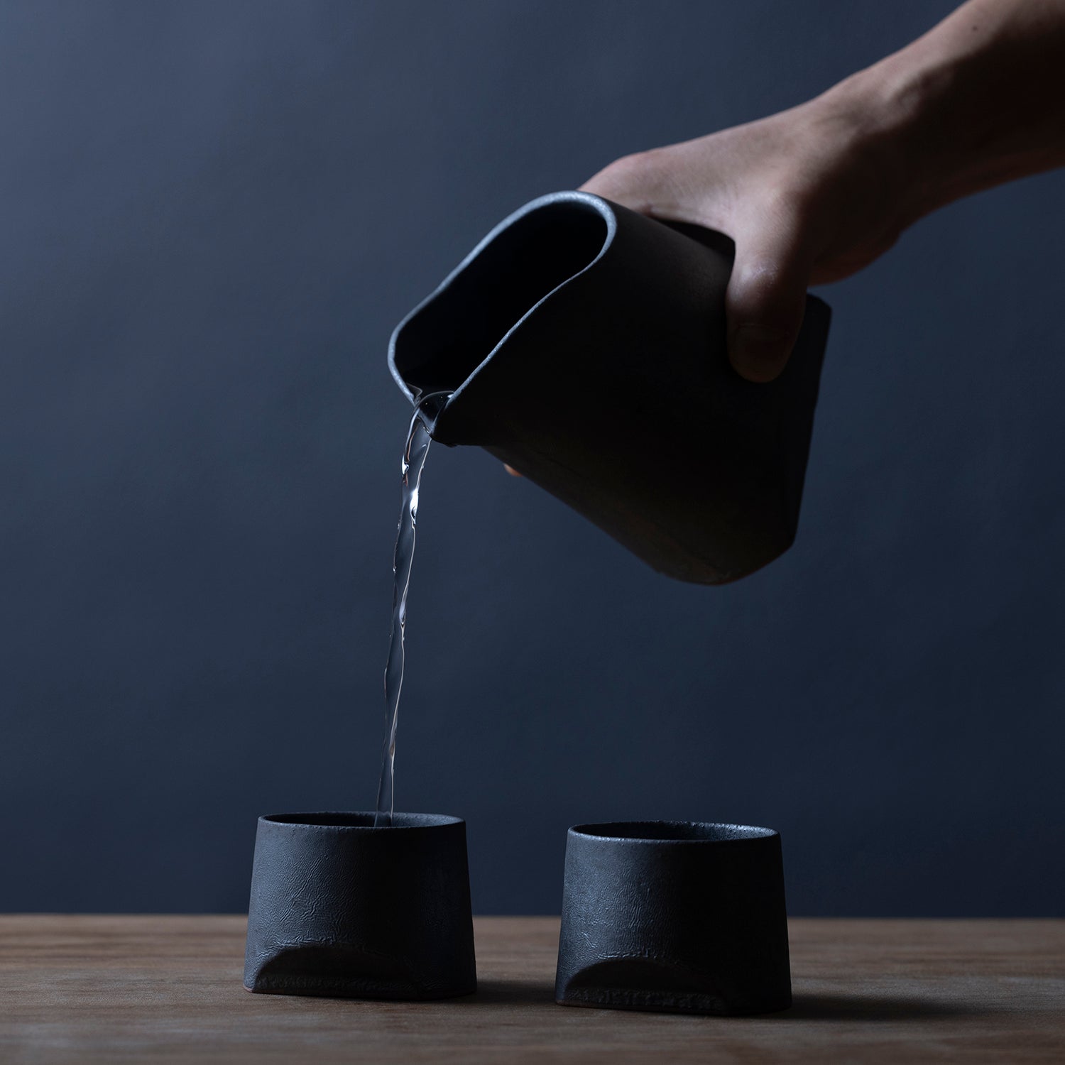 Marumi Yasuda Kawara Tsuki Ceramic Sake Cup - Traditional Japanese Guinomi for Sake, Whiskey & Tea - Perfect for Home, Restaurants & Gifts