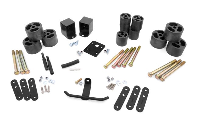 2 Inch Body Lift Kit for Jeep Wrangler YJ 4WD (1987-1995) - Heavy Duty RC610 Suspension Upgrade - Perfect for Off-Roading & Trail Adventures