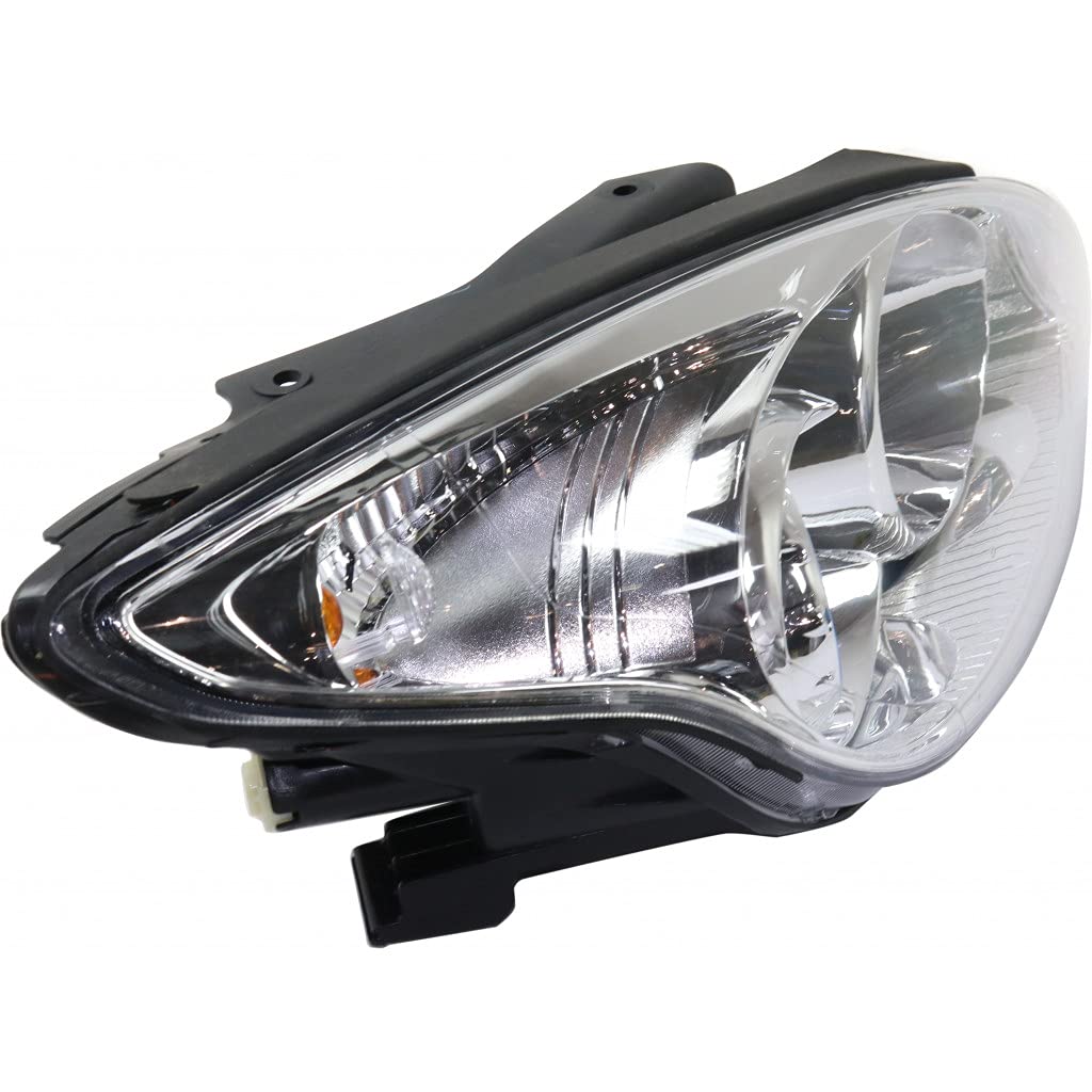 2010-2012 Hyundai Elantra Passenger Side Headlight Assembly - CAPA Certified Replacement for HY2503162 (921022L152) | Perfect for Night Driving & Auto Restoration Projects