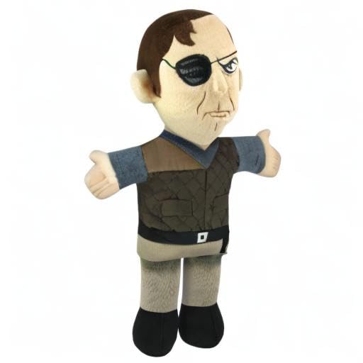 The Walking Dead The Governor Plush Dog Chew Toy - Durable & Safe for Aggressive Chewers - Perfect for Fans & Pet Lovers