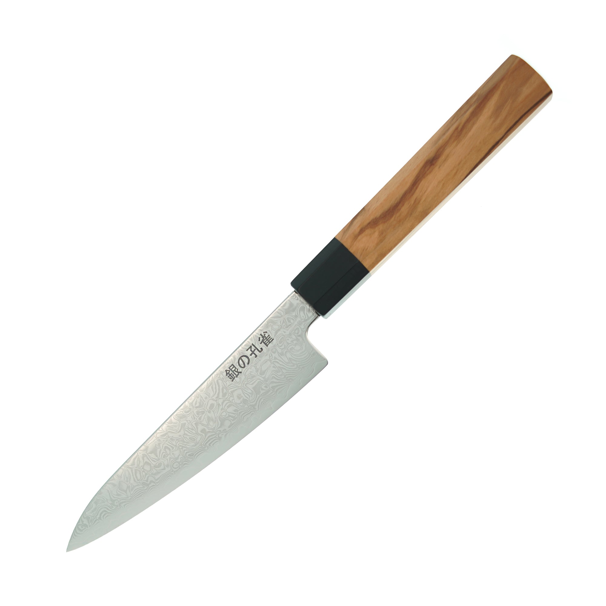 VG10 Damascus Petty Knife 130mm - High-Quality Japanese Kitchen Knife for Precision Slicing, Dicing & Garnishing - Perfect for Chefs & Home Cooking