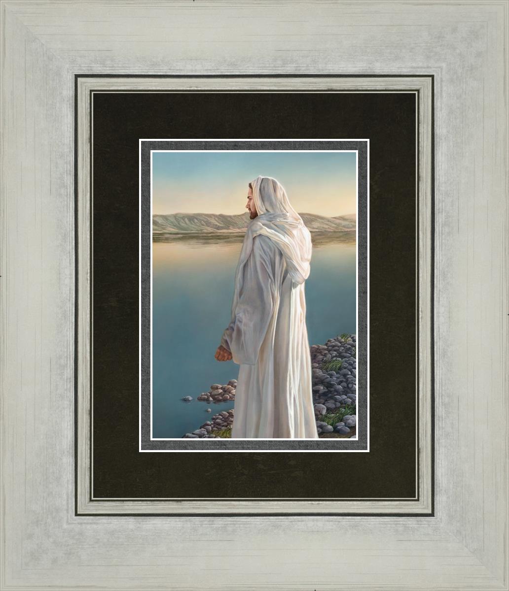 Come Follow Me by Liz Lemon Swindle - Inspirational Christian Art Print for Home, Office & Church Decor - Perfect for Gifts & Spiritual Uplift