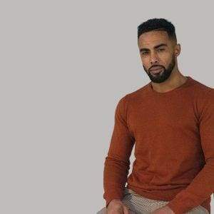 Cavani Men's Rustic Crewneck Sweater - Soft Cotton Knit Pullover for Casual Wear & Winter Layering