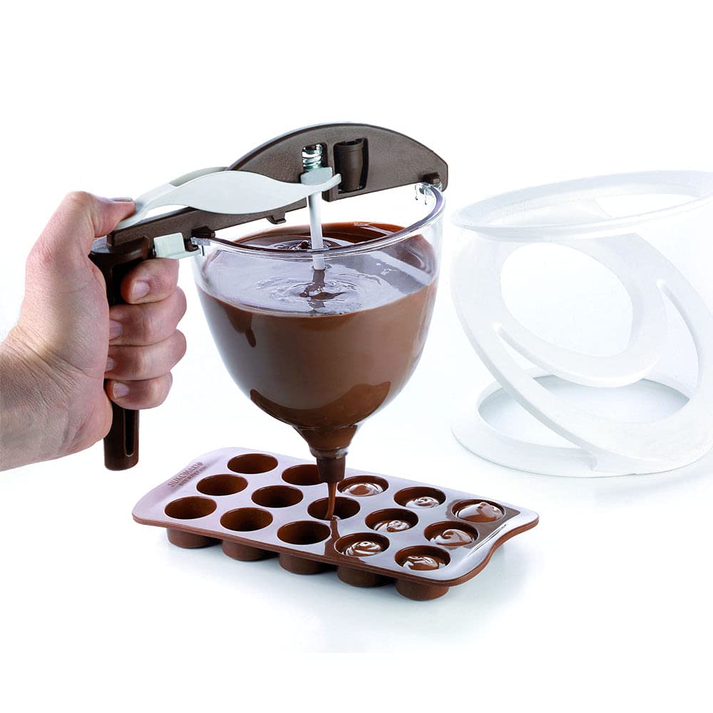 Premium Chocolate & Batter Dispenser - Easy Squeeze Bottle for Baking, Cake Decorating, Pancakes & Desserts | Perfect for Home Bakers & Professional Chefs
