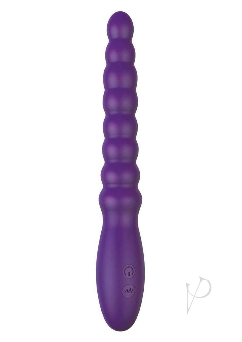 Magic Wand Rechargeable Silicone Anal Vibrator - Purple | Powerful Personal Massager for Relaxation & Intimate Pleasure | Perfect for Couples Play & Solo Exploration